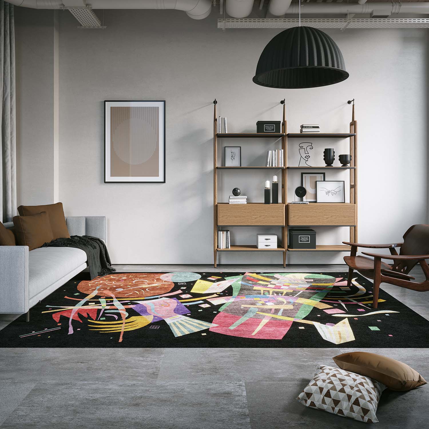 Immagine di TaWassily Kandinsky Composition X Tappeto 