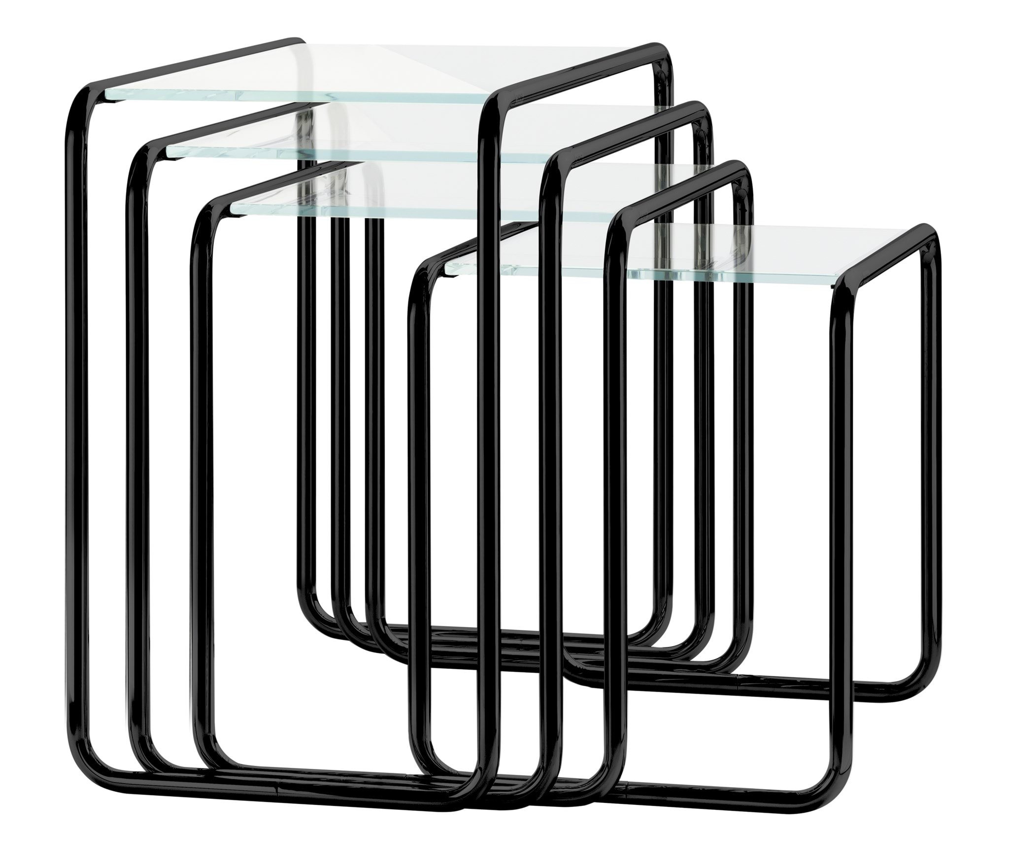 Picture of B 9 All Seasons Nesting Tables - Marcel Breuer 