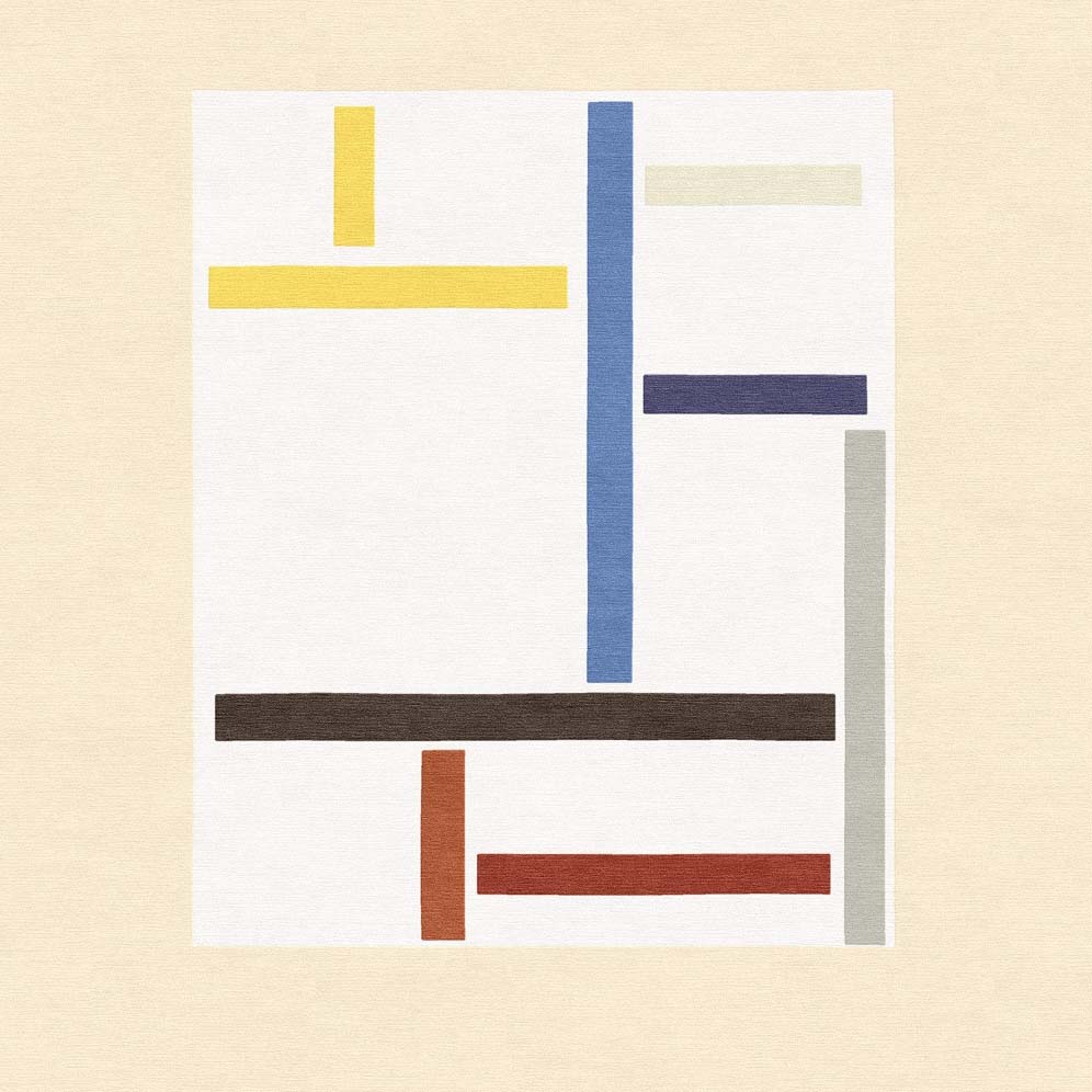 Immagine di Theo van Doesburg Studio per la composizione XXV Tappeto