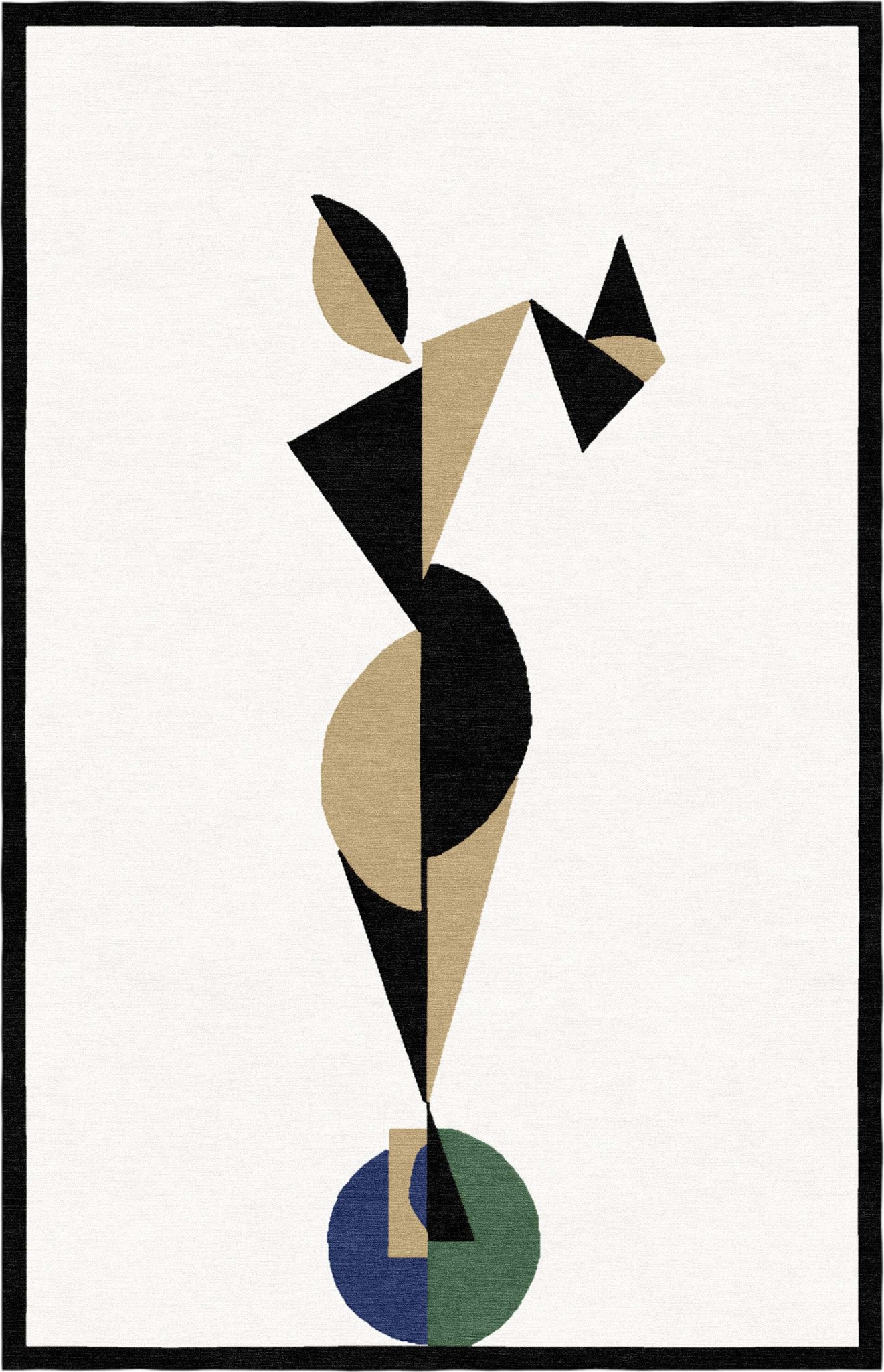 Immagine di Ballerini di Theo van Doesburg (ballerino di sinistra) tappeto