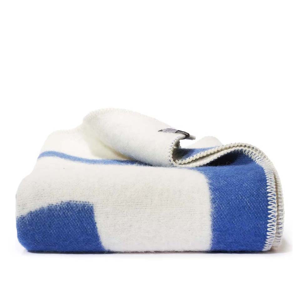 Immagine di Coperta di lana Blue Matin di Anna Mörner